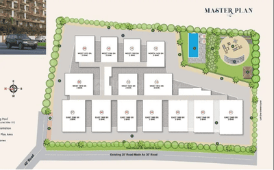Project Image of 1435 Sq.ft 3 BHK Apartment / Flat for sale in Saroornagar for Rs. 8000000