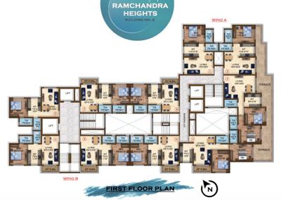 Project Image of 397.62 - 576.3 Sq.ft 1 BHK Apartment for buy in Manaki Ramchandra Heights Building No 2