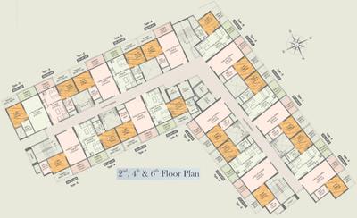 Project Image of 304.62 - 542.51 Sq.ft 1 BHK Apartment for buy in Gera Adara