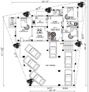 Project Image of 874.0 - 1284.0 Sq.ft 2 BHK Apartment for buy in MC Sujithra Enclave