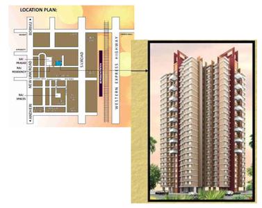 Project Image of 351.12 - 783.29 Sq.ft 1 BHK Apartment for buy in Raj Pantheon