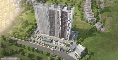 Project Image of 586.63 - 764.24 Sq.ft 2 BHK Apartment for buy in Kumar Princetown Tower C1