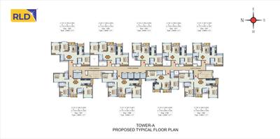 Project Image of 1040.0 - 1504.0 Sq.ft 2 BHK Apartment for buy in RLD Altima