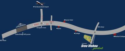 Sree Vishnu Garden by SV Groups Location Plan 2