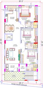 Sri Raghavendra Golden Nest Sri Raghavendra Golden Nest Cluster Plan from 1st to 4th Floor 1