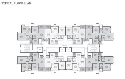 Project Image of 670.0 - 940.0 Sq.ft 2 BHK Apartment for buy in Anshul Medora C Building