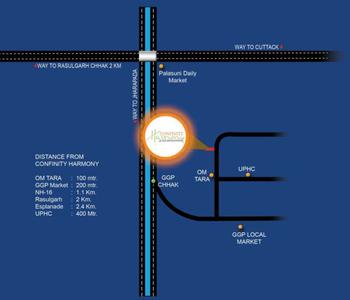 Project Image of 1528.0 - 1753.0 Sq.ft 2 BHK Apartment for buy in Confinity Harmony