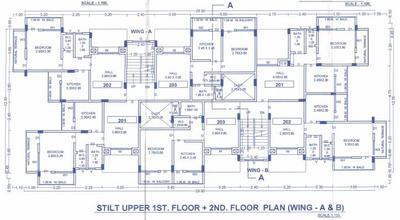 Project Image of 296.0 - 571.0 Sq.ft 2 BHK Apartment for buy in Omkar Residency