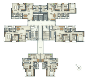 Project Image of 579.1 - 968.82 Sq.ft 2 BHK Apartment for buy in Tata Amantra Phase 2