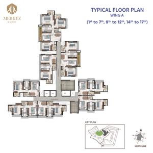 Project Image of 448.0 - 878.0 Sq.ft 1 BHK Apartment for buy in Q Group Merkez