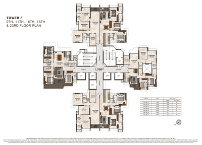 Project Image of 1360 Sq.ft 3 BHK Apartment / Flat for sale in Powai for Rs. 44000000