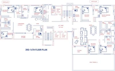 Project Image of 2348.0 - 3319.0 Sq.ft 3.5 BHK Apartment for buy in Sattva The Avenue Phase 1