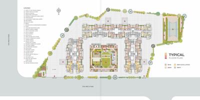Project Image of 402.14 - 764.0 Sq.ft 1 BHK Apartment for buy in Bachraj Legend Wing D