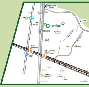 Project Image of 362.0 - 503.0 Sq.ft 1 BHK Apartment for buy in Omkar Sereno B Omkar International District