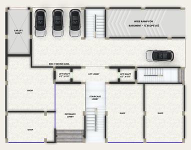 Project Image of 0.0 - 872.95 Sq.ft 3 BHK Apartment for buy in Quick Bmg Arcade