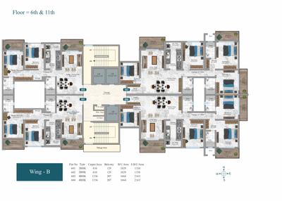 Project Image of 1338.0 - 2525.0 Sq.ft 2 BHK Apartment for buy in Winsome Icon