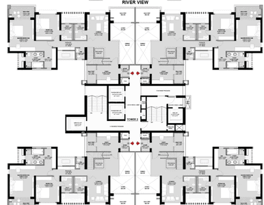 Project Image of 1688.0 - 3151.0 Sq.ft 3 BHK Apartment for buy in Godrej River Royale