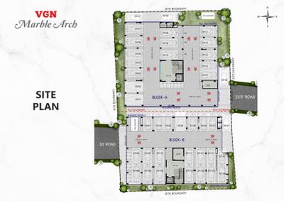 Project Image of 861.11 - 1123.21 Sq.ft 2 BHK Apartment for buy in VGN Marble Arch Phase 2