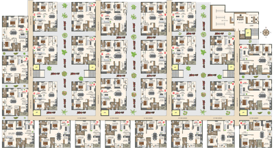 Project Image of 1250.0 - 1810.0 Sq.ft 2 BHK Apartment for buy in SNR Sri Sri Kala Kuteer Gold
