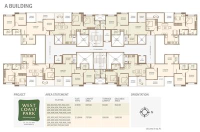 Project Image of 631.0 - 1100.0 Sq.ft 1 BHK Apartment for buy in Pate West Coast Park