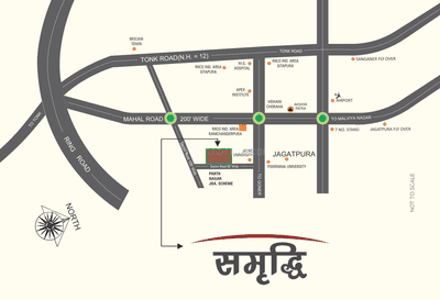 Project Image of 378.03 - 563.81 Sq.ft 1 BHK Apartment for buy in Axis Royal Samriddhi