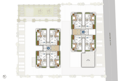 Project Image of 667.79 - 1238.93 Sq.ft 2 BHK Apartment for buy in Hindva Skyview