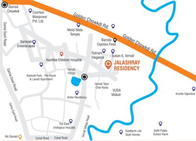 Project Image of 0.0 - 570.0 Sq.ft 2 BHK Apartment for buy in Jalashray Residency