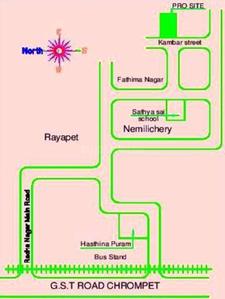 Sai Krishna Location Plan 1