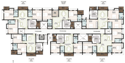 Project Image of 563.0 - 1811.0 Sq.ft 1 BHK Apartment for buy in Elegant Palmera Garden
