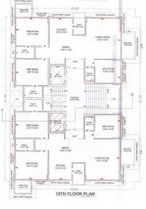 Project Image of 1134.62 - 2045.25 Sq.ft 3 BHK Apartment for buy in Siddhi Vinayak Divine Rivera