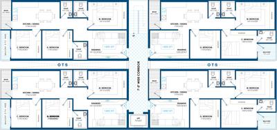DNS PNK Signiture PNK Signitur Cluster Plan For Typical Floor Plan 1