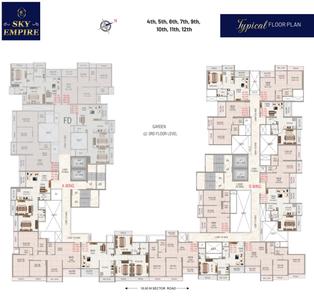 Project Image of 765.0 - 1675.0 Sq.ft 1 BHK Apartment for buy in Girija Sky Empire