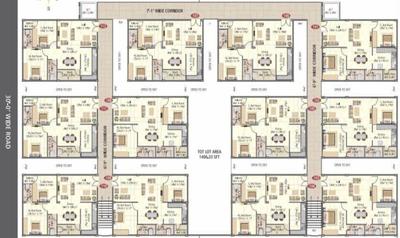 Project Image of 0.0 - 1071.0 Sq.ft 2 BHK Apartment for buy in SP Green Lands