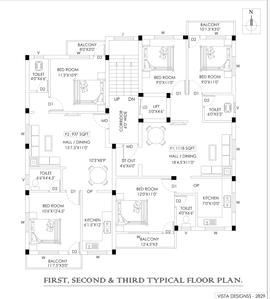 RRS Construction Construction Cluster Plan from 1st to 3rd Floor 1
