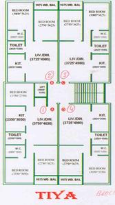 Project Image of 917.0 - 1079.0 Sq.ft 2 BHK Apartment for buy in Reliable Tiya Moyna Enclave