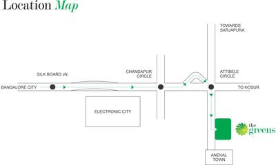 Project Image of 640.0 - 1330.0 Sq.ft 2 BHK Apartment for buy in Indya The Greens
