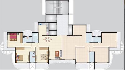 Project Image of 1240 Sq.ft 2 BHK Apartment / Flat for sale in Ulwe for Rs. 17000000