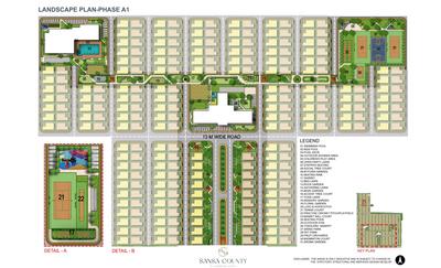 Project Image of 1038.5 - 1128.17 Sq.ft 1 BHK Villa for buy in Auro Sansa County Phase I