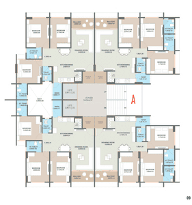 Project Image of 622.48 - 853.58 Sq.ft 2 BHK Apartment for buy in Swami Prominence