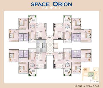 Project Image of 1080.0 - 1636.0 Sq.ft 2 BHK Apartment for buy in Space Orion