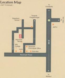 Project Image of 1045.0 - 1060.0 Sq.ft 2 BHK Apartment for buy in Lahari Satish Paradise