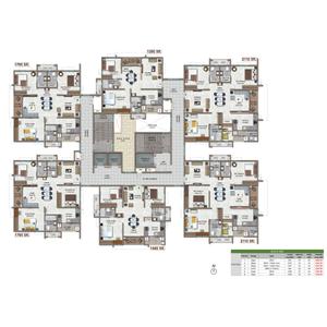 Project Image of 1280.04 - 2730.0 Sq.ft 2 BHK Apartment for buy in Aparna Serenity