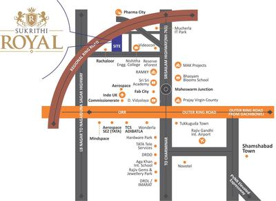 Project Image of 1197.0 - 3600.0 Sq.ft Residential Plot Plot for buy in Subhagruha Sukrithi Royal