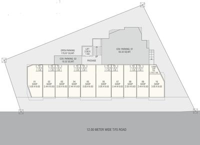 Project Image of 384.16 - 396.76 Sq.ft 1 BHK Apartment for buy in Krishna Square