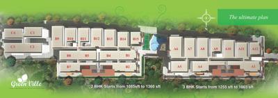 Project Image of 1085.0 - 1865.0 Sq.ft 2 BHK Apartment for buy in Lakshmi Green Ville