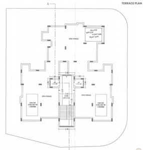 Uma Uma Skyz Tower A Cluster Plan for terrace Floor 1