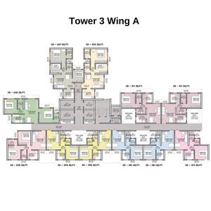 Project Image of 360.0 - 657.0 Sq.ft 1 BHK Apartment for buy in Haware My First Home