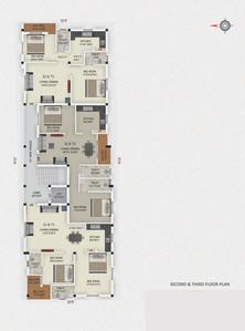 Project Image of 885.0 - 1476.0 Sq.ft 2 BHK Apartment for buy in Mugesh Sai Paadham Flats