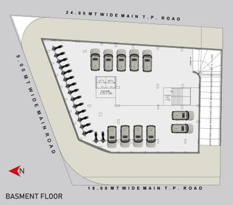 Project Image of 530.34 - 558.86 Sq.ft 2 BHK Apartment for buy in Aditya Skyline