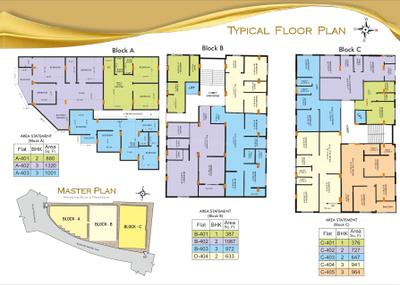 Project Image of 376.0 - 1320.0 Sq.ft 1 BHK Apartment for buy in AKS Baba Enclave